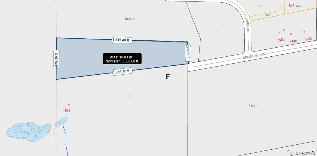Lot 1 Springhill Rd, Errington BC V9P 2B8