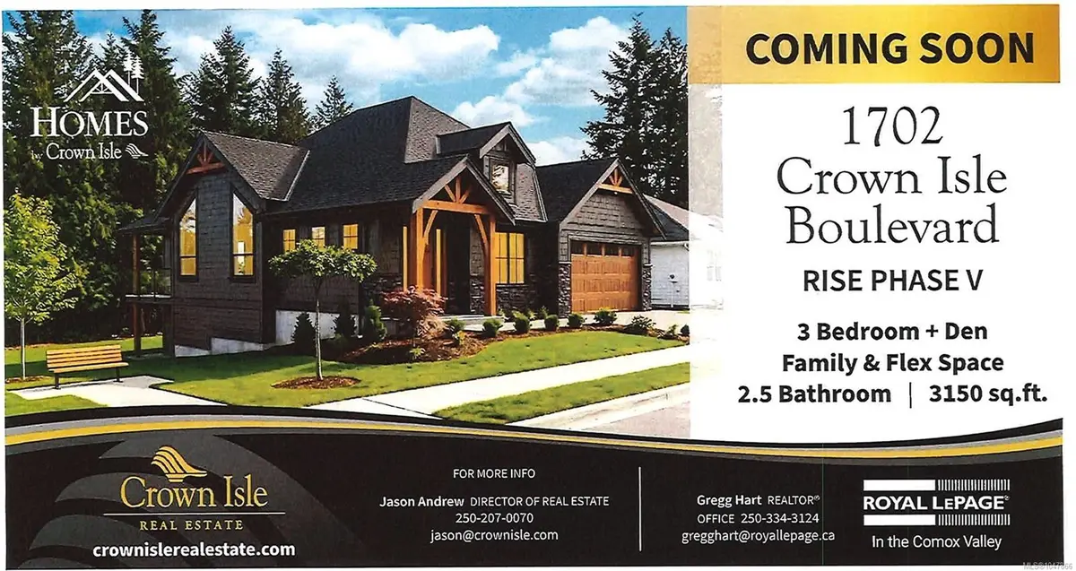 1702 Crown Isle Blvd, Courtenay BC V9N 9X5