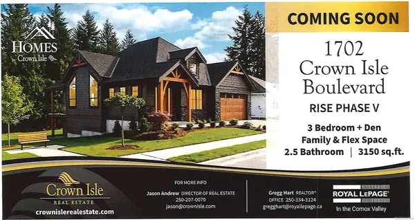 1702 Crown Isle Blvd, Courtenay BC V9N 9X5 - 3 bed, 2.0 bath in Courtenay