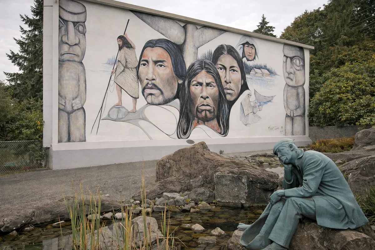 Chemainus Murals — Cultural & Historical in Duncan, Vancouver Island, BC