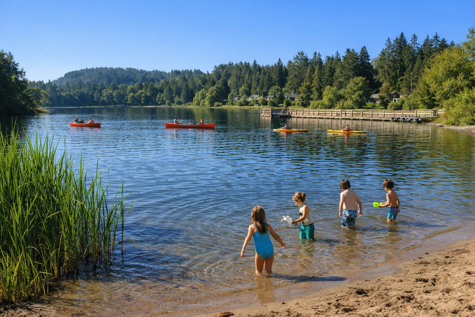 Glen Lake Regional Park — Beach & Waterfront in Langford, Vancouver Island, BC