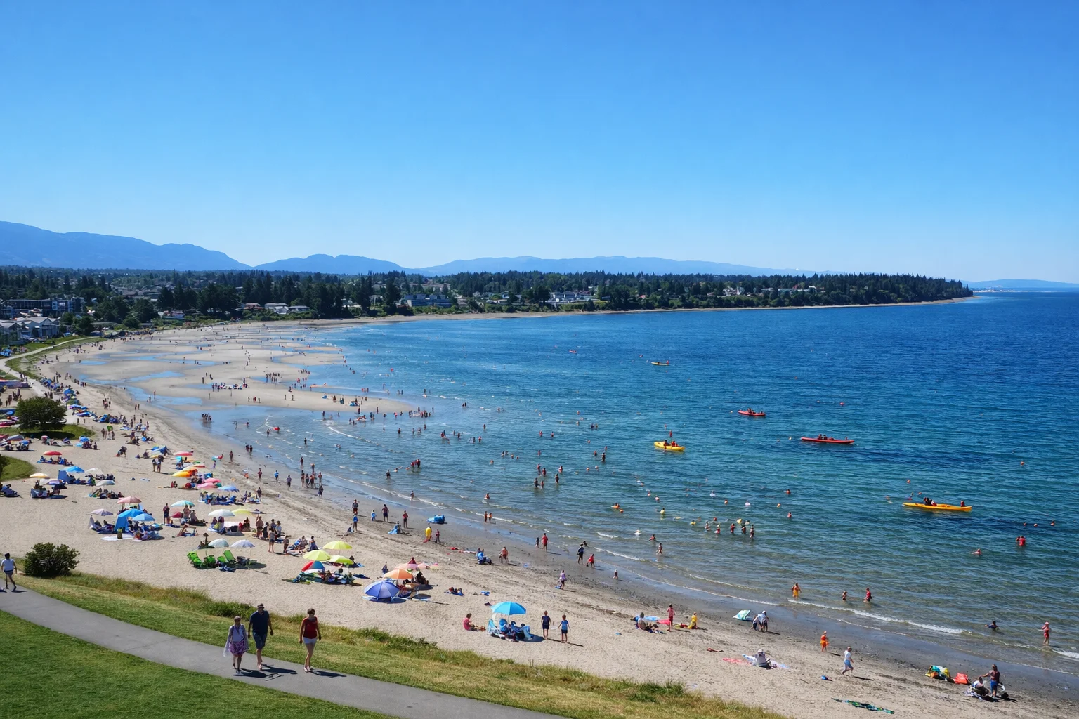 Parksville Community Beach — Beach & Waterfront in Parksville/Qualicum, Vancouver Island, BC