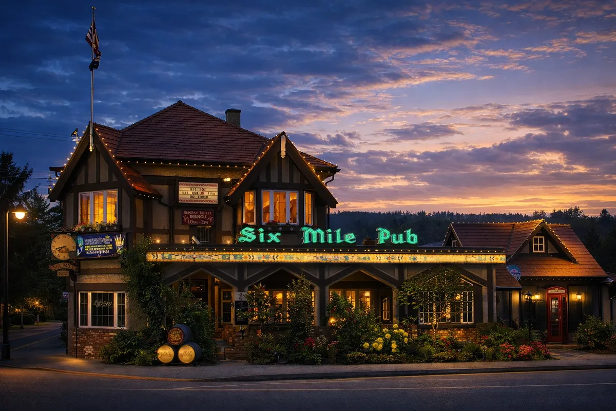Six Mile Pub — Dining & Entertainment in View Royal, Vancouver Island, BC