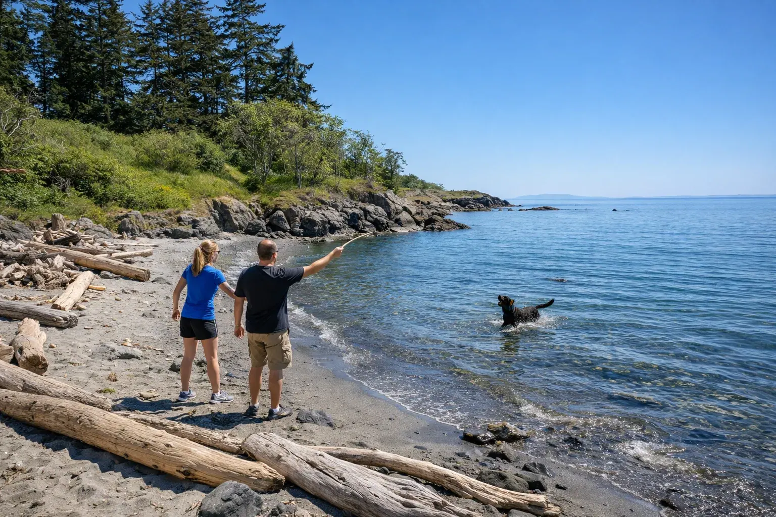 Witty's Lagoon Regional Park — Beach & Waterfront in Metchosin, Vancouver Island, BC