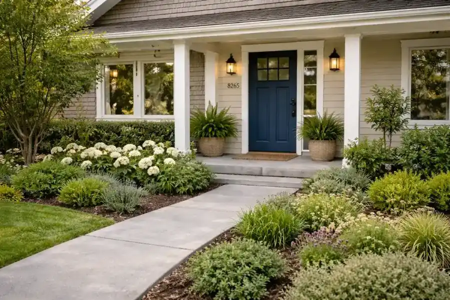 Beautiful home exterior with curb appeal